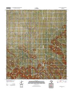 Cactus Flat 2012 topographic map thumbnail