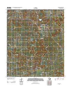 Caddo 2012 topographic map thumbnail