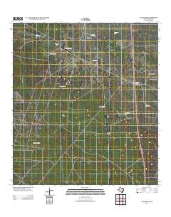 Cage Ranch 2013 topographic map thumbnail