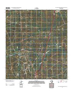 Callaghan Ranch South 2013 topographic map thumbnail