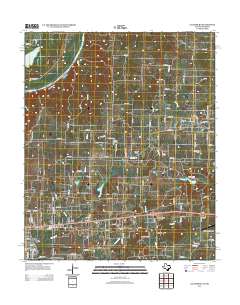 Callisburg 2013 topographic map thumbnail