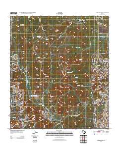Camp Bullis 2013 topographic map thumbnail