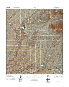 Campo Grande Mountain 2013 topographic map thumbnail