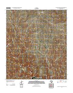 Candilla Canyon East 2013 topographic map thumbnail