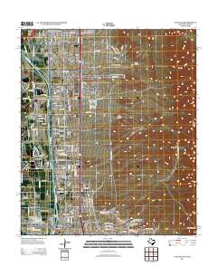 Canutillo 2012 topographic map thumbnail