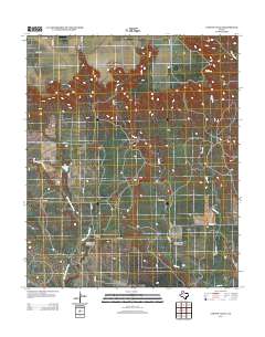 Canyon Valley 2012 topographic map thumbnail