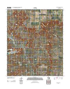 Cap Rock 2012 topographic map thumbnail