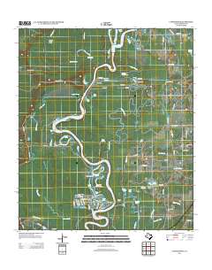 Capers Ridge 2013 topographic map thumbnail