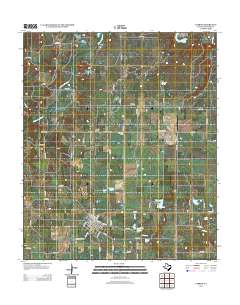 Carbon 2012 topographic map thumbnail