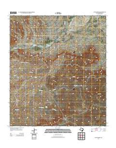 Casa Piedra 2012 topographic map thumbnail