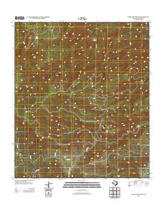 Casket Mountain 2012 topographic map thumbnail