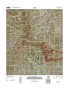 Castle Gap 2012 topographic map thumbnail