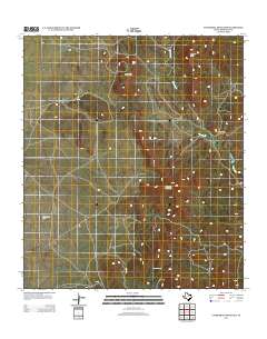 Cathedral Mountain 2012 topographic map thumbnail