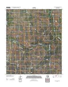 Causey Draw 2012 topographic map thumbnail