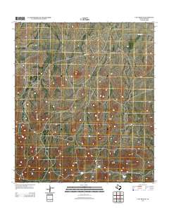 Cave Mesa SE 2012 topographic map thumbnail