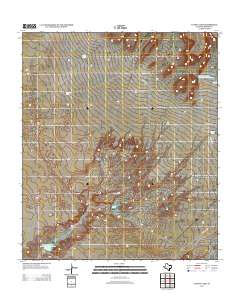 Cavett Lake 2013 topographic map thumbnail
