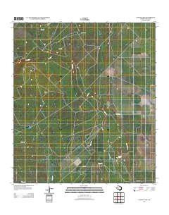 Cayman Lake 2012 topographic map thumbnail