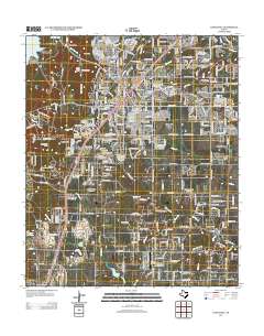 Cedar Hill 2012 topographic map thumbnail