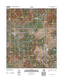 Cedar Mountain 2013 topographic map thumbnail