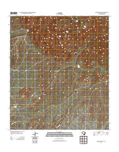 Cerro Orona 2012 topographic map thumbnail
