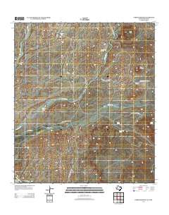 Cerro Redondo 2013 topographic map thumbnail
