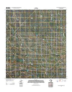 Chacon Creek NW 2012 topographic map thumbnail