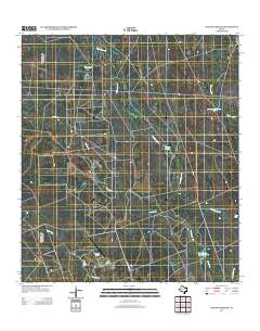 Chacon Creek SE 2012 topographic map thumbnail