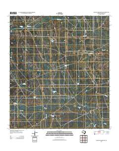 Chacon Creek SW 2012 topographic map thumbnail