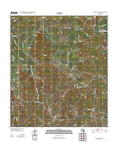 Cherry Spring 2012 topographic map thumbnail