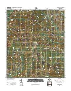 Chinquapin 2013 topographic map thumbnail