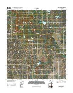 Church Peak 2012 topographic map thumbnail