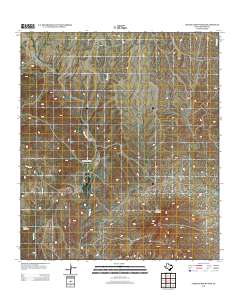 Cienega Mountains 2012 topographic map thumbnail