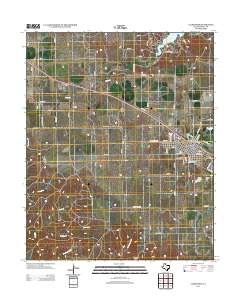 Clarendon 2012 topographic map thumbnail
