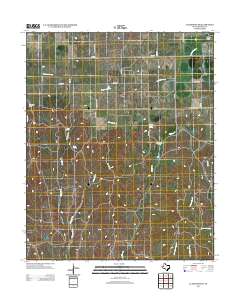 Clarendon SE 2012 topographic map thumbnail