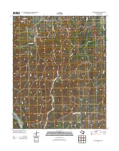 Clarendon SW 2012 topographic map thumbnail