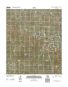 Clark Brothers Ranch 2012 topographic map thumbnail
