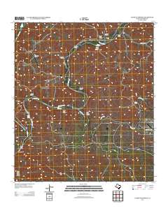 Clark Waterhole 2012 topographic map thumbnail