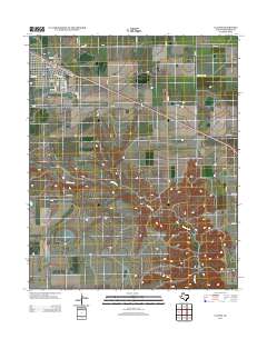 Claude 2012 topographic map thumbnail