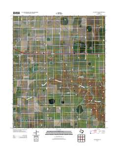 Claude NE 2012 topographic map thumbnail