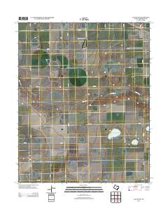 Claude SW 2012 topographic map thumbnail