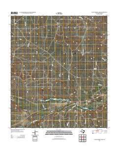 Clear Creek Lake 2012 topographic map thumbnail