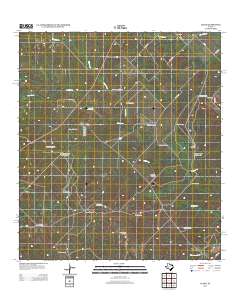 Clegg 2012 topographic map thumbnail