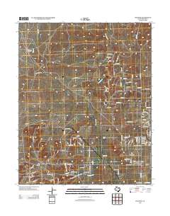 Cliffside 2012 topographic map thumbnail