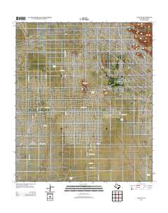 Clint NE 2012 topographic map thumbnail