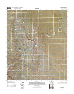Clint SE 2012 topographic map thumbnail