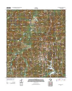 Colmesneil 2013 topographic map thumbnail