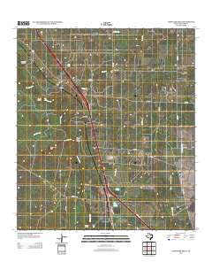 Comanche Hills 2012 topographic map thumbnail