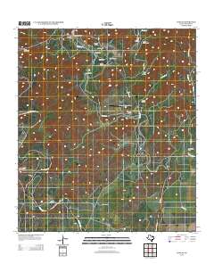 Concan 2012 topographic map thumbnail