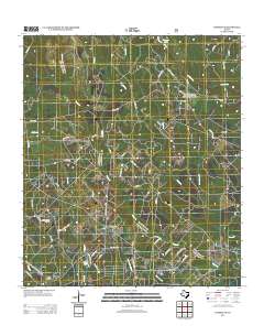 Conroe NE 2013 topographic map thumbnail