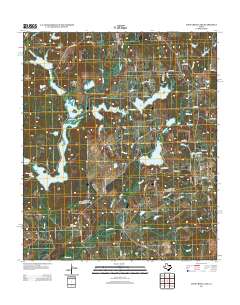 Coon Creek Lake 2012 topographic map thumbnail